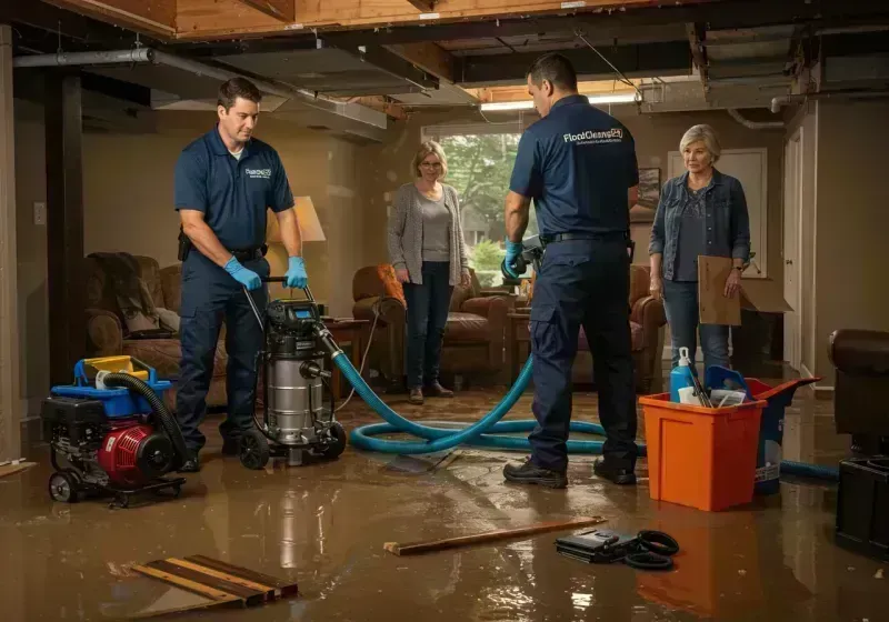 Basement Water Extraction and Removal Techniques process in Woodward, IA